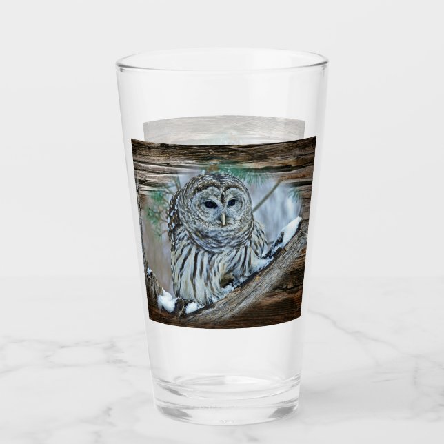Verre Chouette (Devant)