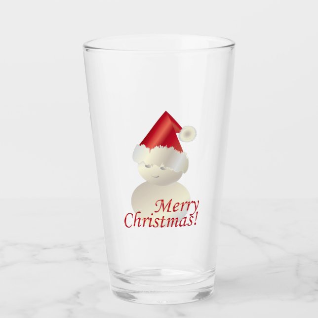 Verre Christmas Snowman (Devant)