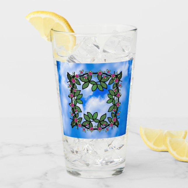 Verre Ciel de jardin  (Devant glace)