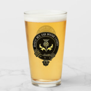 Verre Cimier et toast de clan écossais