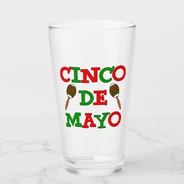 Verre Cinco De Mayo (Devant)