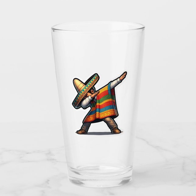 Verre Cinco de Mayo Man (Devant)