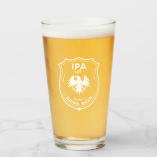 Verre Citation de bière amusante