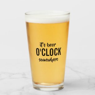 Verre Citation de bière amusante