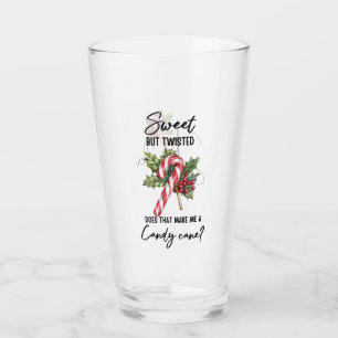 Verre Citation douce mais tordue sucres de canne personn