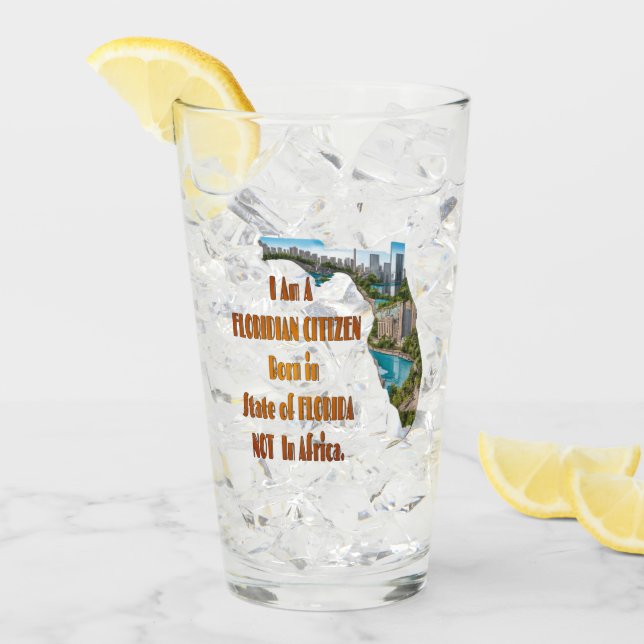 Verre Citoyen Floridien (Devant glace)
