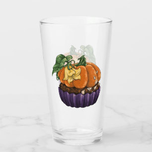 Verre Citrouille Cupcake