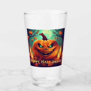 Verre Citrouilles aux Yeux Sarcelles Bougies Pleine Lune