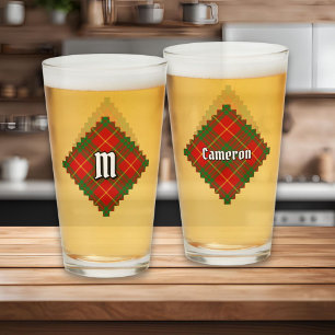 Verre Clan Cameron Tartan