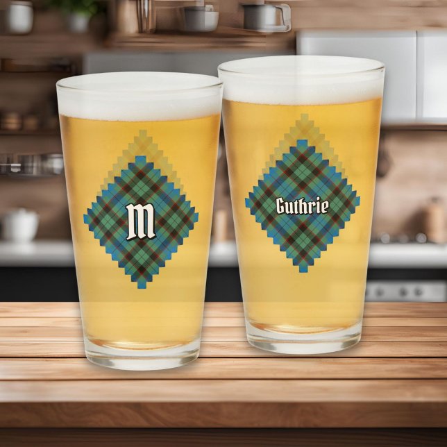 Verre Clan Guthrie Tartan (Créateur téléchargé)