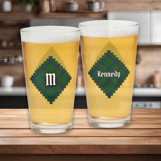 Verre Clan Kennedy Tartan (Créateur téléchargé)