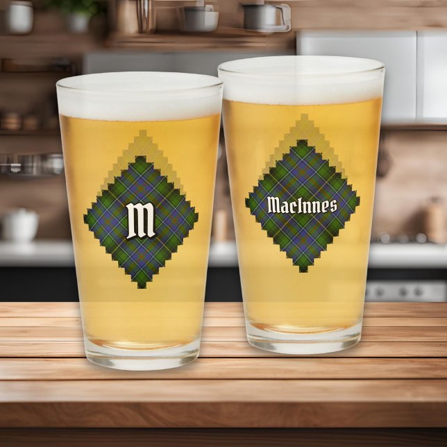 Verre Clan MacInnes Tartan (Créateur téléchargé)