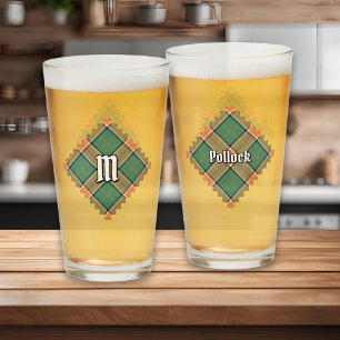 Verre Clan Pollock Tartan Glass