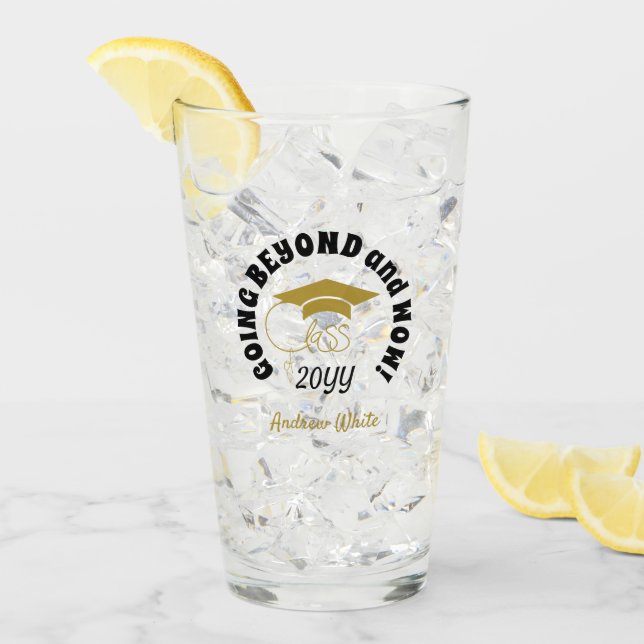 Verre Classe de devis d'inspiration - Graduation Black G (Devant glace)
