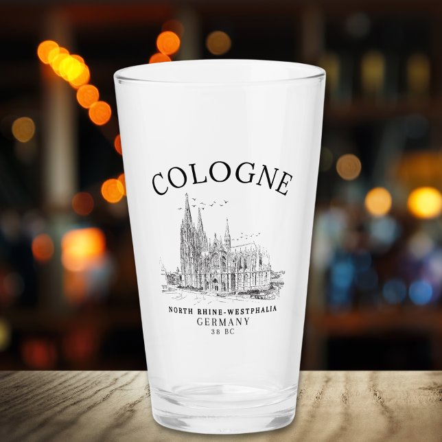 Verre Classic Cologne Cathedral Germany Vista (Créateur téléchargé)
