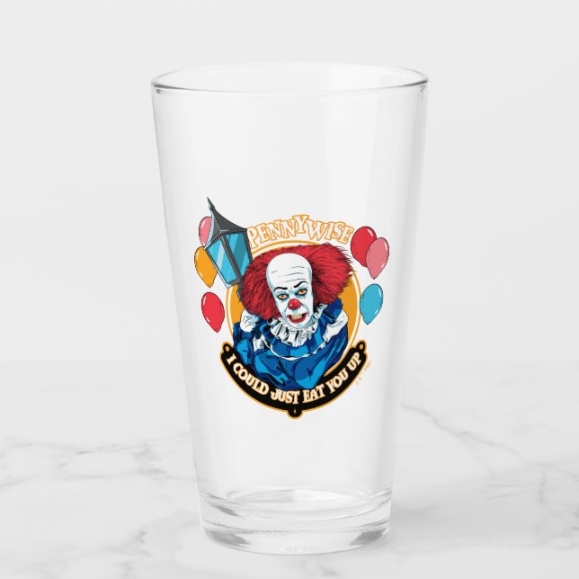 Verre Classic Pennywise - Je Pourrais Juste Vous Manger  (Devant)