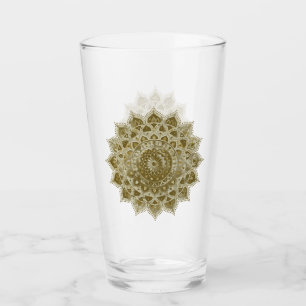Verre Classique Mandala Inde Style 4