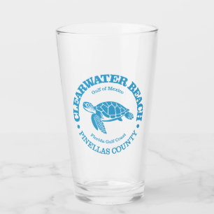 Verre Clearwater Beach (tortue de mer)