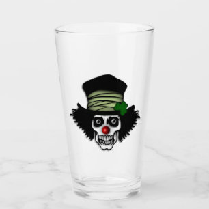 Verre Clown de squelette irlandais déplaisant