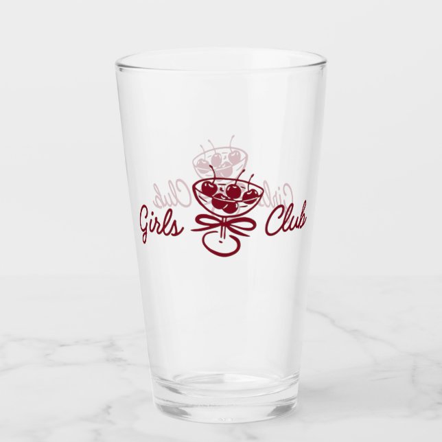 Verre Club des filles (Devant)