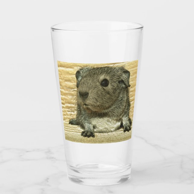 Verre cobaye métallique (Devant)