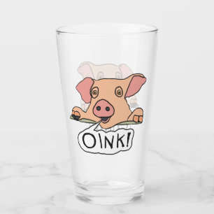 Verre Cochon rose
