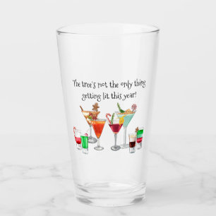 Verre Cocktail Boire Drôle Dire Noël