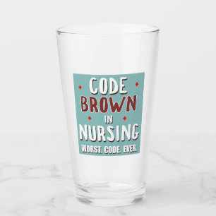 Verre Code Infirmière Brown Code le plus mauvais jamais