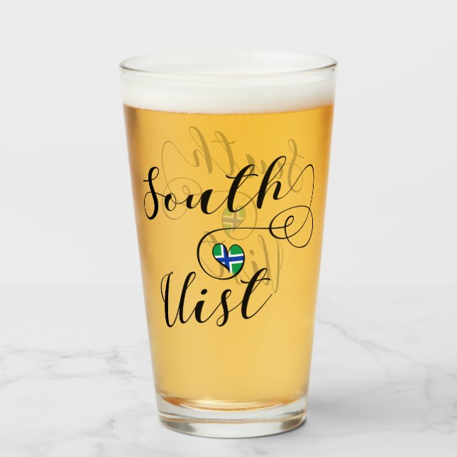 Verre Coeur du pavillon sud de l'Uist, Hébrides extérieu (Devant (rempli))