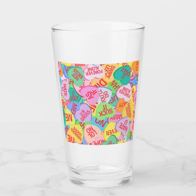 Verre Coeurs de bonbons V. 2.0 (Devant)