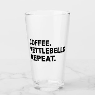 Verre Coffee Kettlebells Répéter