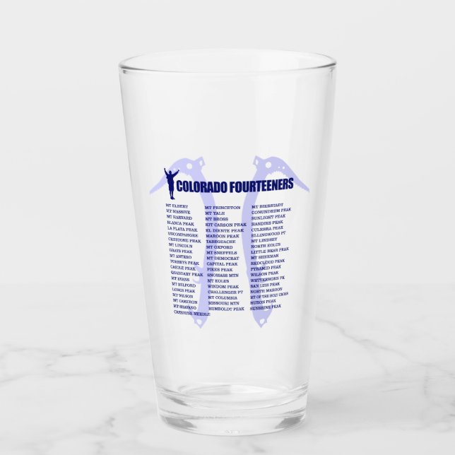 Verre Colorado 14ers (Devant)
