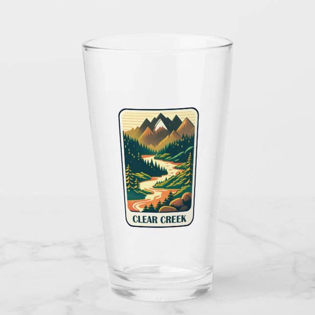 Verre Colorado Clear Creek (Devant)