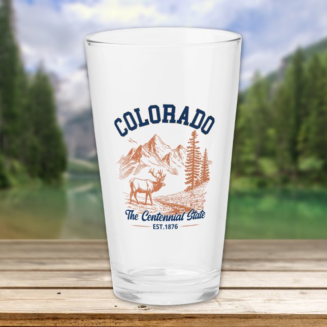 Verre Colorado Mountain | The Centennial State (Créateur téléchargé)
