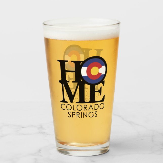 Verre Colorado Springs À LA MAISON (Devant (rempli))