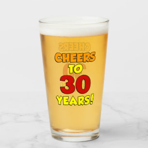 Verre Coloré De 30 Ans