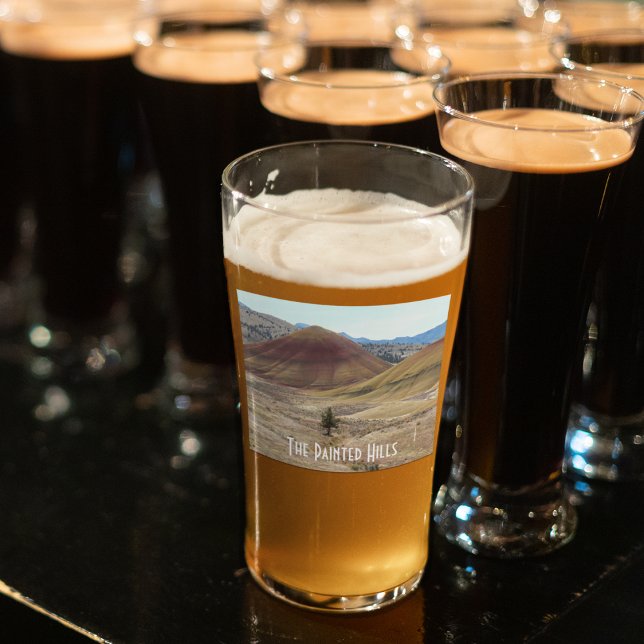 Verre Colorful Painted Hills Photo (In Situ)