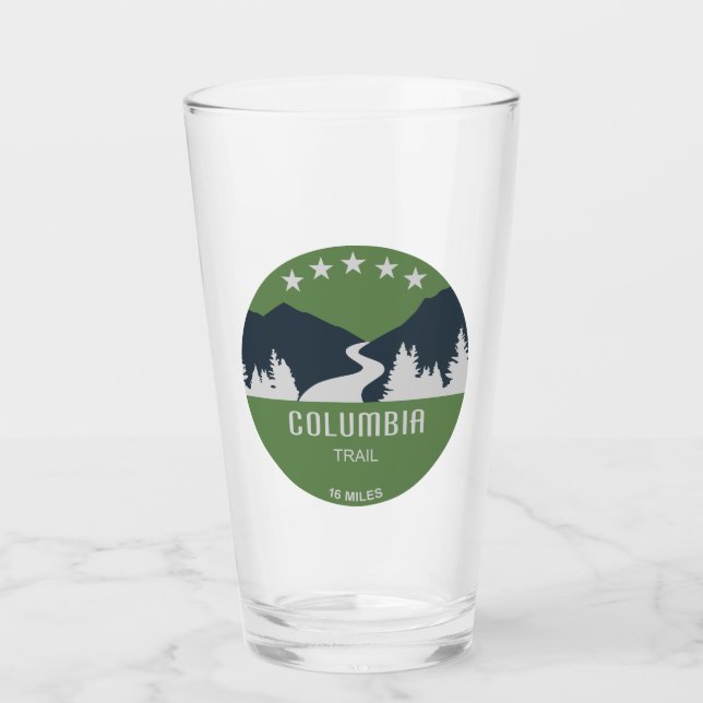 Verre Columbia Trail New Jersey (Devant)