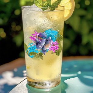 Verre Combat de poisson siamois Betta