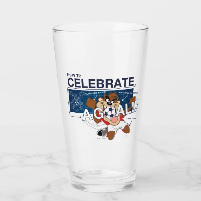 Verre Comment célébrer un but avec TAZ™ (Devant)