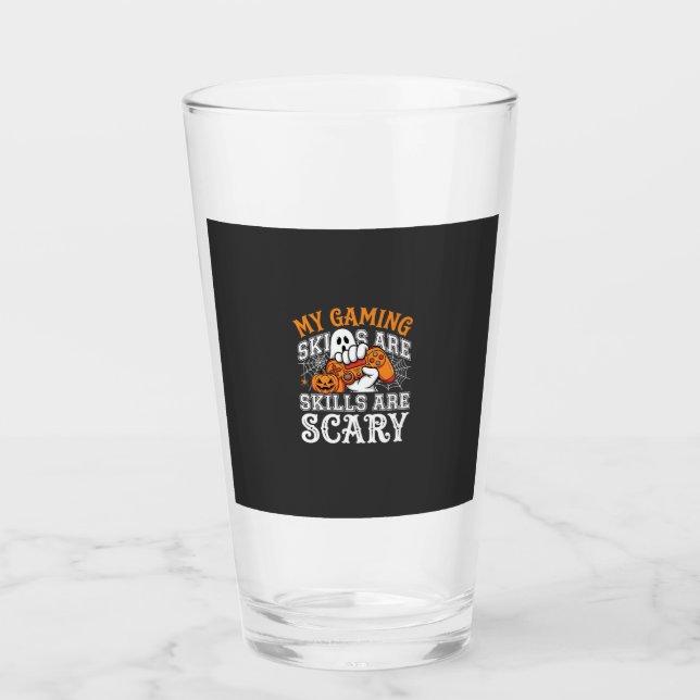 Verre Compétences de jeu Halloween sont un contrôleur fa (Devant)
