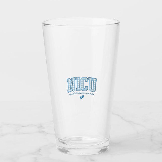 Verre Conception de chemise à lettrage à carreaux pour b (Devant)
