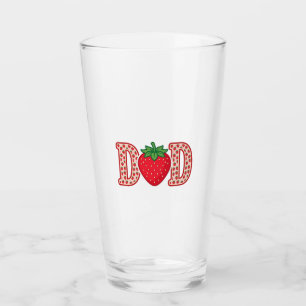 Verre Conception de chemise vectorielle lettrage fraise
