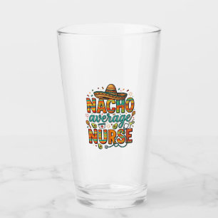 Verre Conception de chemise vectorielle Nacho Average Nu
