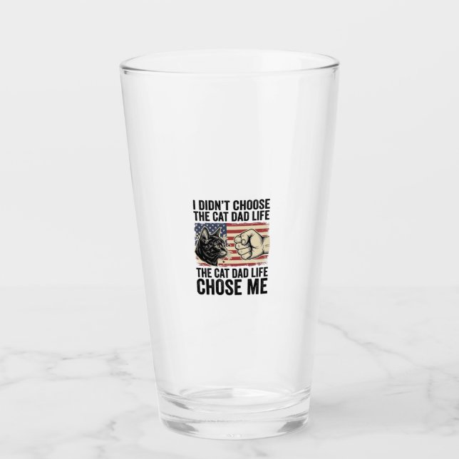 Verre Conception de chemise vectorielle patriotique Vint (Devant)