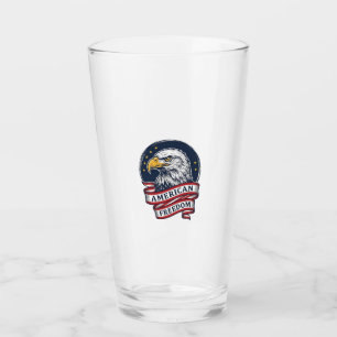Verre Conception de chemise vectorielle ruban patriotiqu
