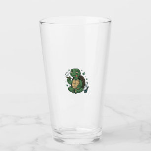 Verre Conception de chemise vectorielle tortue stoner vi