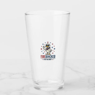 Verre Conception de chemise vintage canard patriotique F