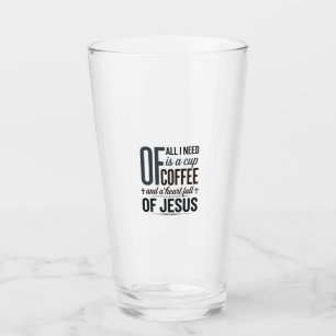 Verre Conception de chemise vintage citation de Jésus ca