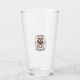 Verre Conception de chemise vintage Saint-Valentin Bulld